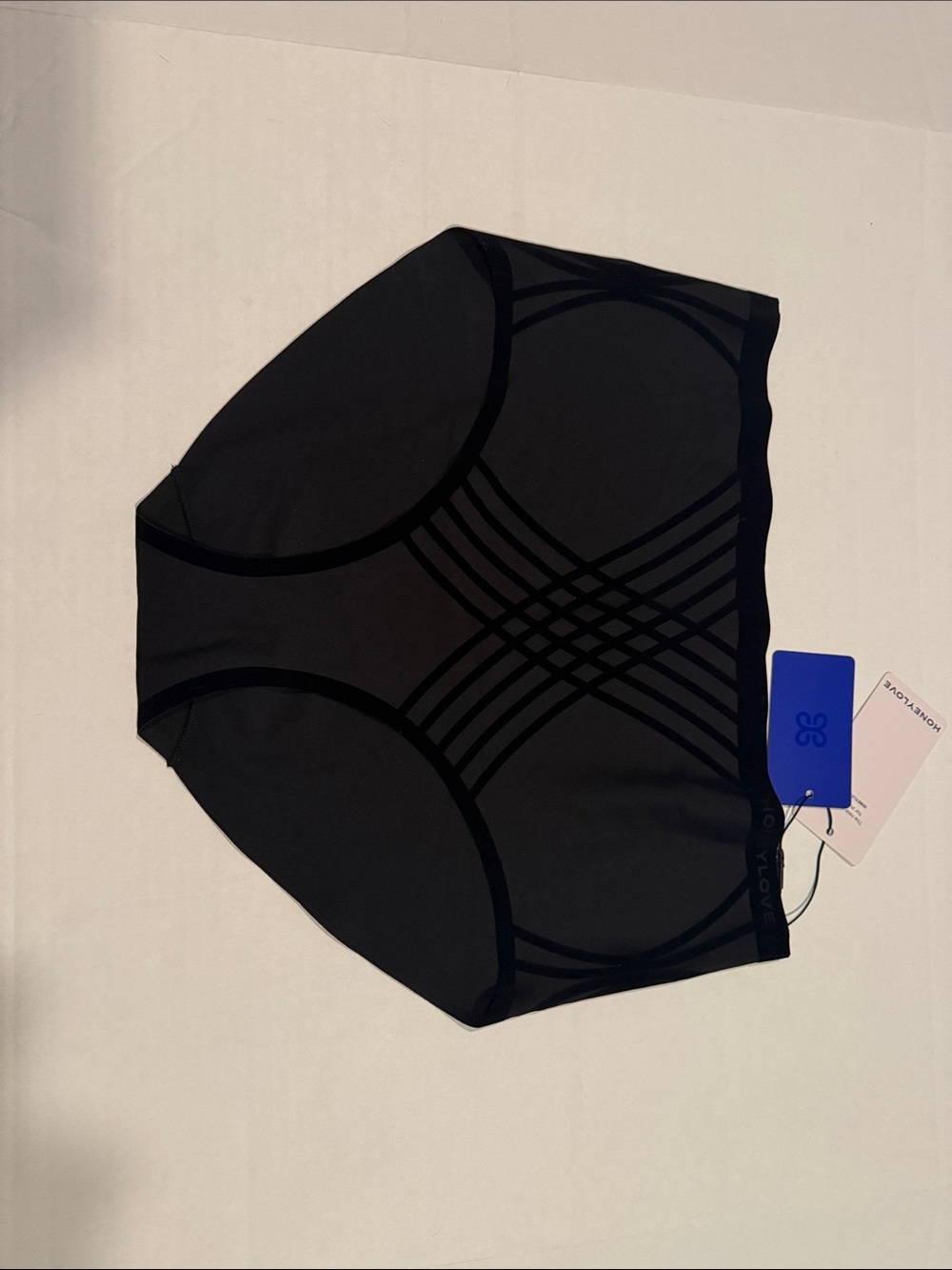 NWT Honeylove Black High-Waist Silhouette Briefs